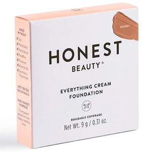 NEW Honest Beauty Everything Cream Foundation in Honey